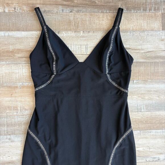 Misha Collection Katie Midi Pencil Dress Size 6 - Picture 3 of 8